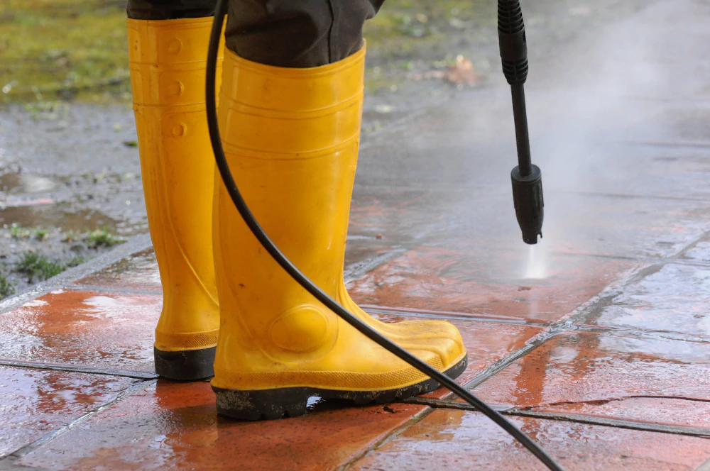 Paver Cleaning and Sealing
